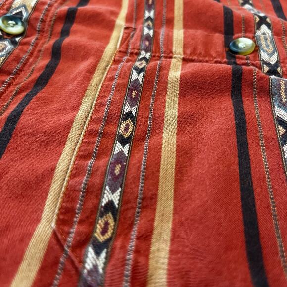 Territory Ahead Button Shirt Size L Rustic Western - Picture 11 of 11